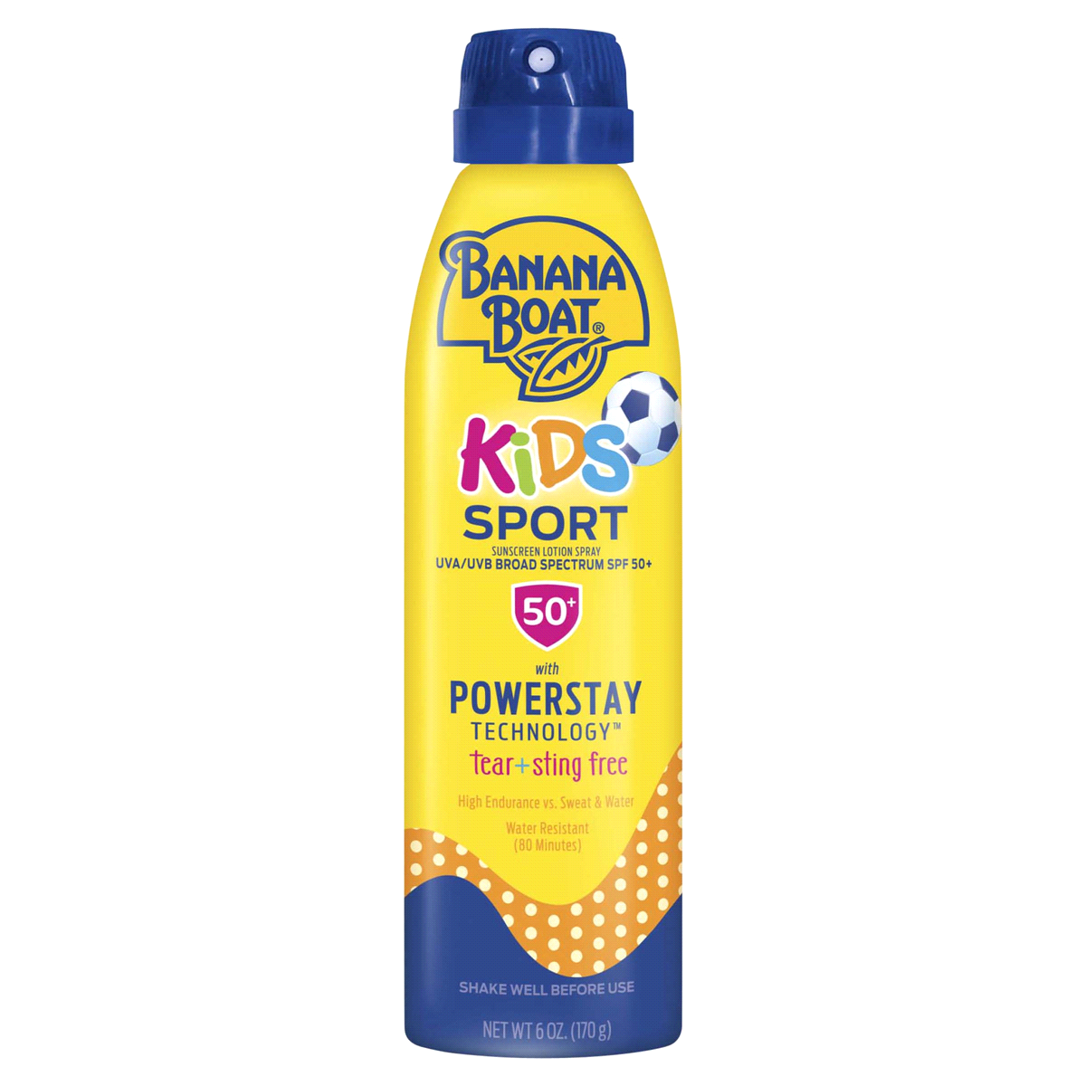 slide 1 of 2, Banana Boat Kids Sport Sunscreen Spray - SPF 50, 6 oz