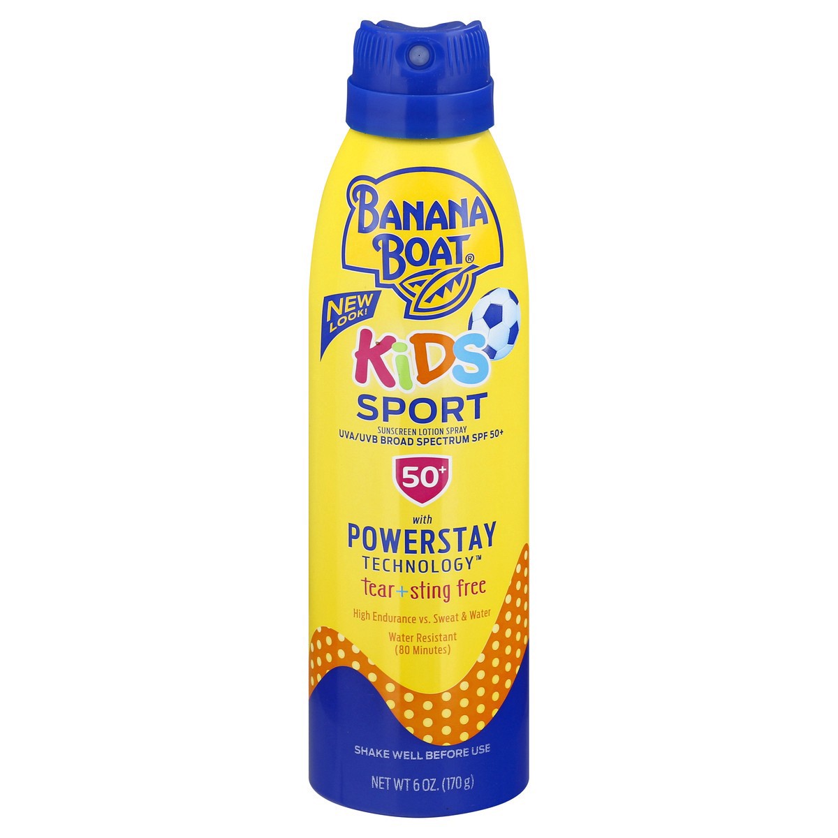 slide 1 of 27, Banana Boat Kids Sport Sunscreen Spray Lotion SPF 50, 6oz, 6 oz