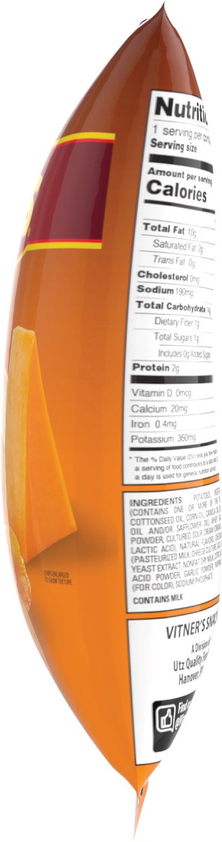 slide 10 of 11, Vitner's 1 oz Vitner's Tangy Triple Cheese Chip, 1 oz