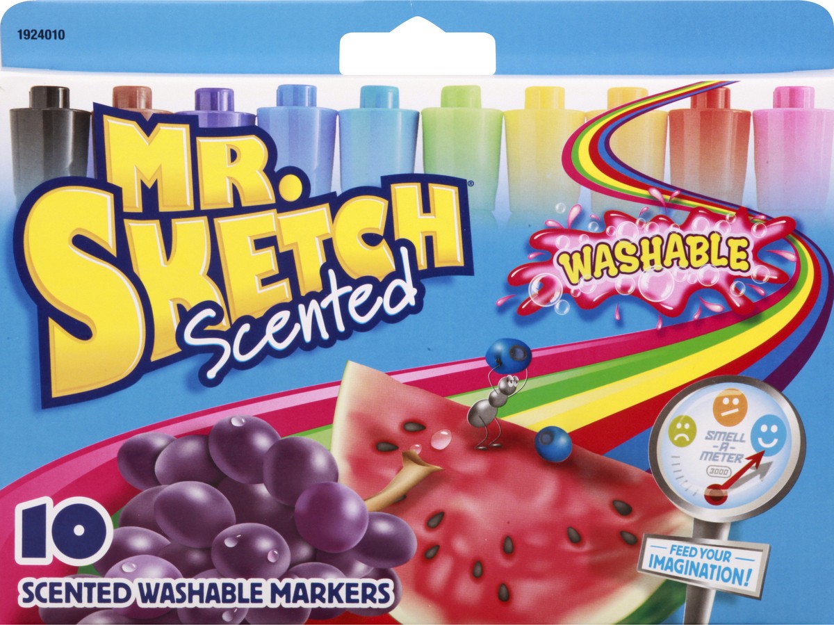 slide 4 of 11, Mr. Sketch Scented Washable Markers 10 ea, 10 ct