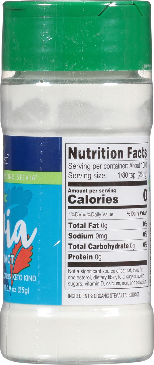 slide 11 of 13, SweetLeaf Wisdom Natural Brands Sweetleaf Organic Stevia Extract Sweetener, 0.9 oz