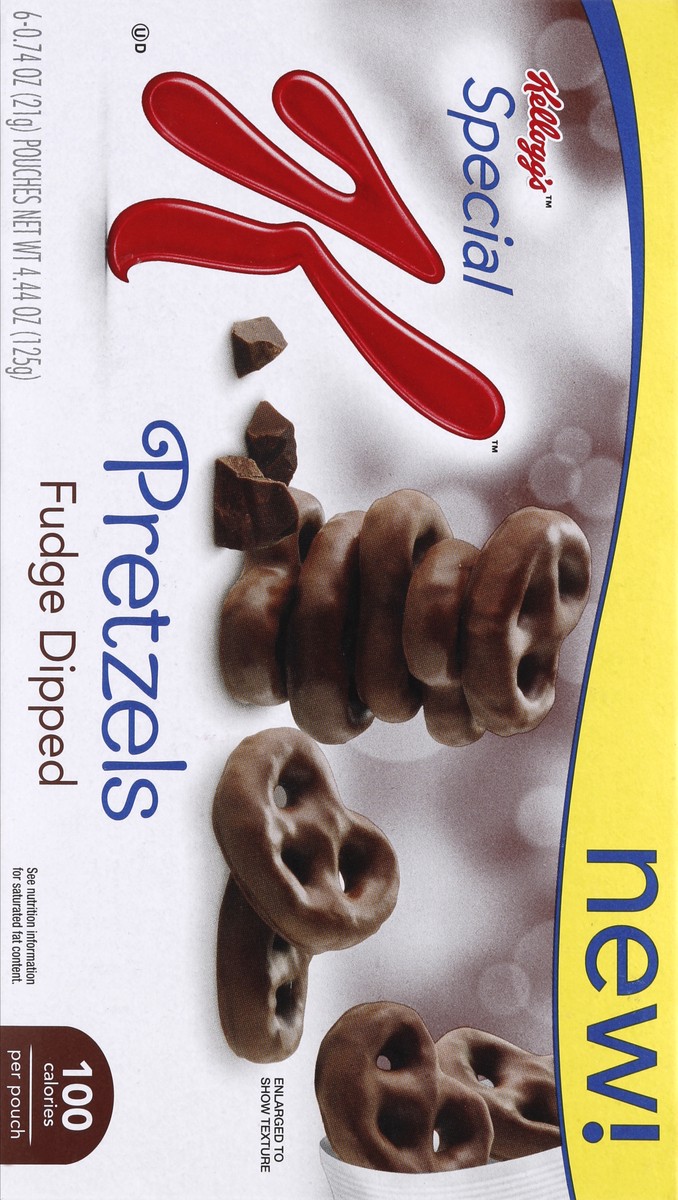 slide 6 of 6, Kellogg's Special K Fudge Dipped Pretzels, 6 ct; 0.74 oz