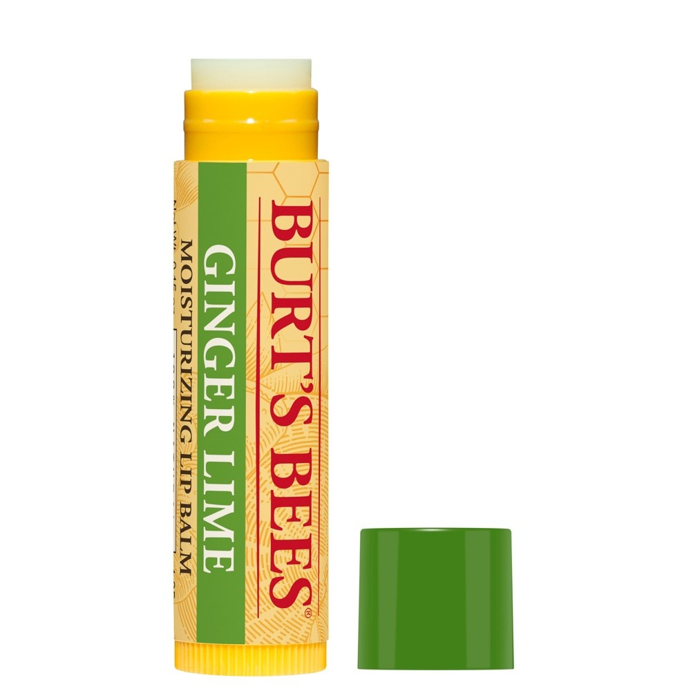 slide 3 of 5, Burt's Bees Lip Balm Ginger Lime, 15 oz