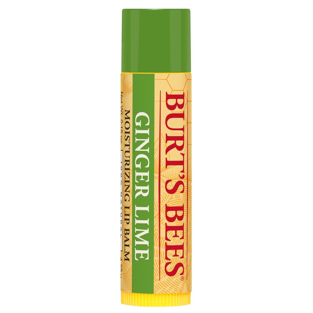 slide 5 of 5, Burt's Bees Lip Balm Ginger Lime, 15 oz