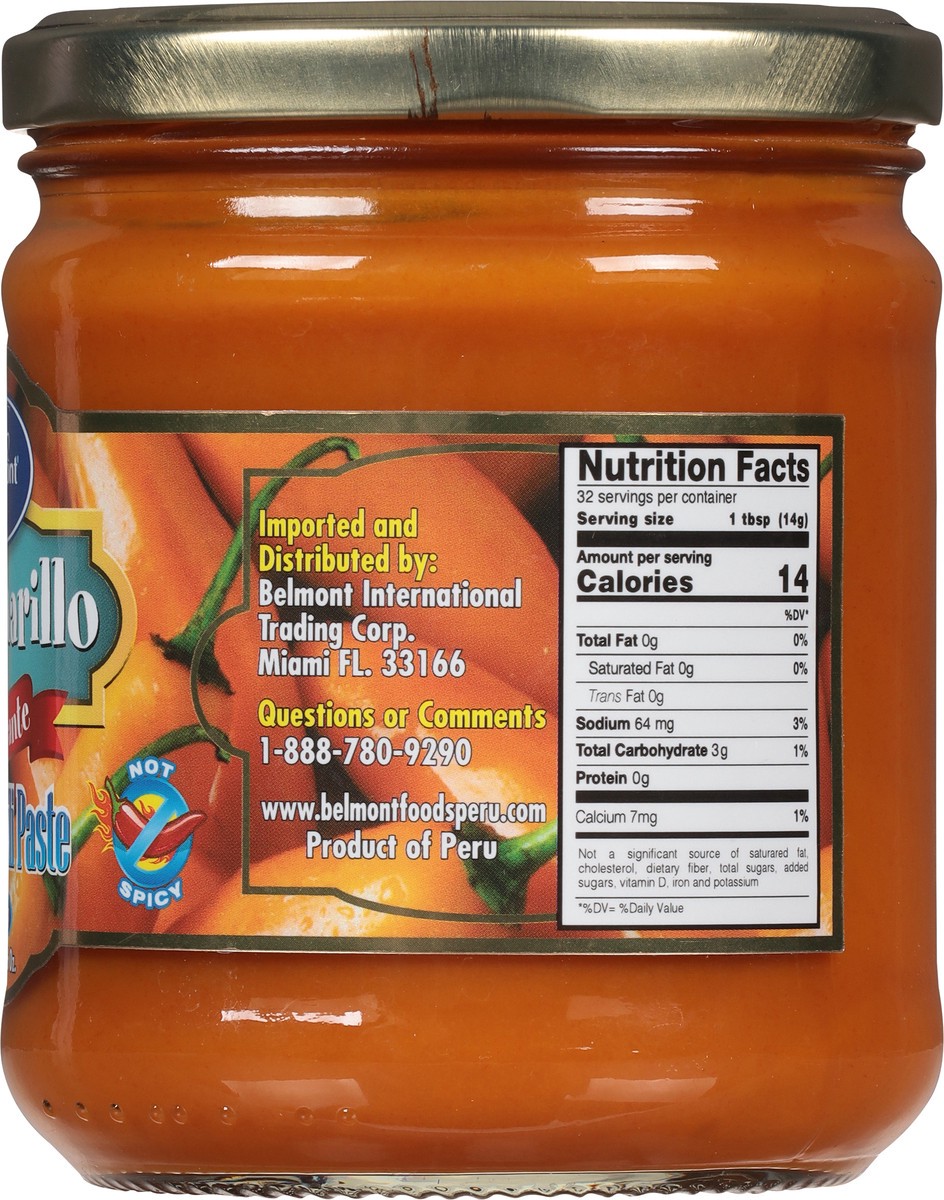 slide 6 of 9, Belmont Aji Amarillo Yellow Chili Paste - 16 oz, 16 oz