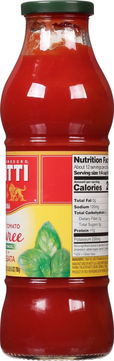 slide 13 of 13, Mutti Tomato Puree With Basil 24.5 oz, 24.5 oz