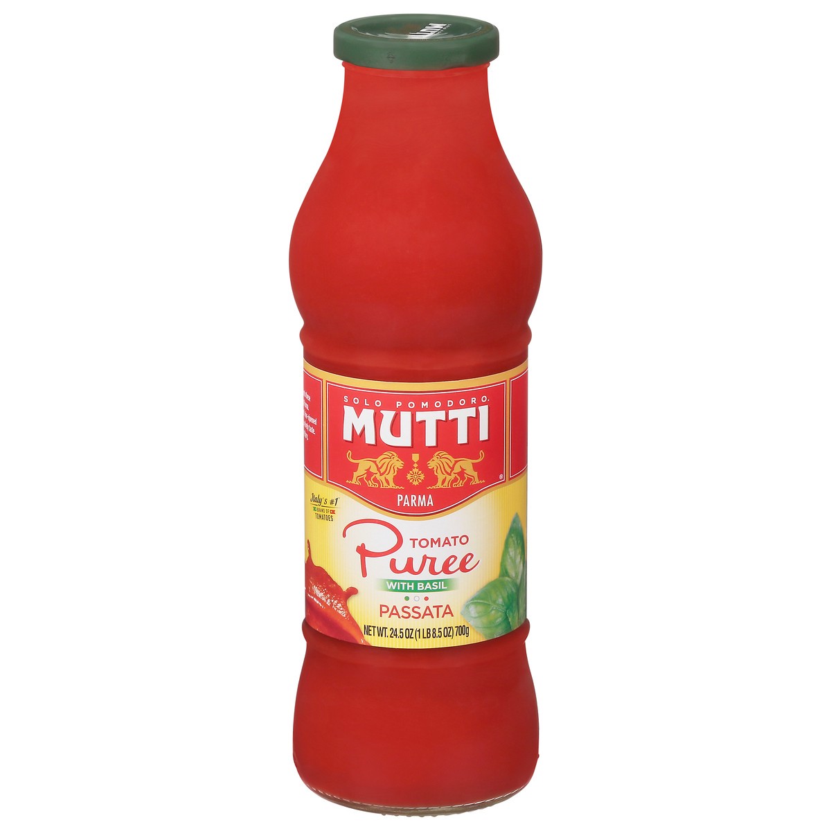 slide 7 of 13, Mutti Tomato Puree With Basil 24.5 oz, 24.5 oz