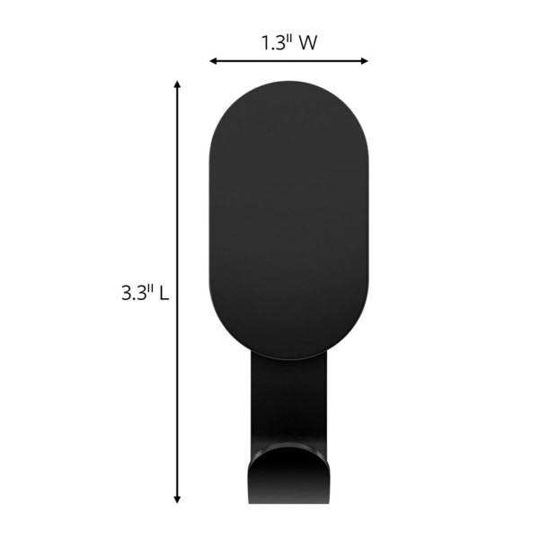 slide 7 of 10, Command 3M Claw Drywall Hooks, 15Lb, Black, 1 Claw, 1 Cover, 1 ct
