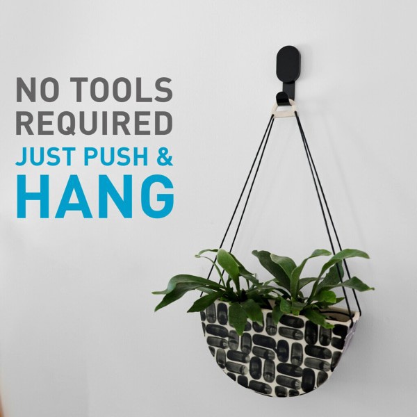 slide 6 of 10, Command 3M Claw Drywall Hooks, 15Lb, Black, 1 Claw, 1 Cover, 1 ct