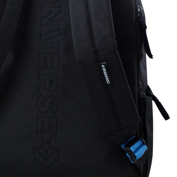 slide 7 of 10, Converse Varsity Microsuede 17" Backpack - Black, 17 in