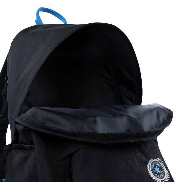 slide 9 of 10, Converse Varsity Microsuede 17" Backpack - Black, 17 in