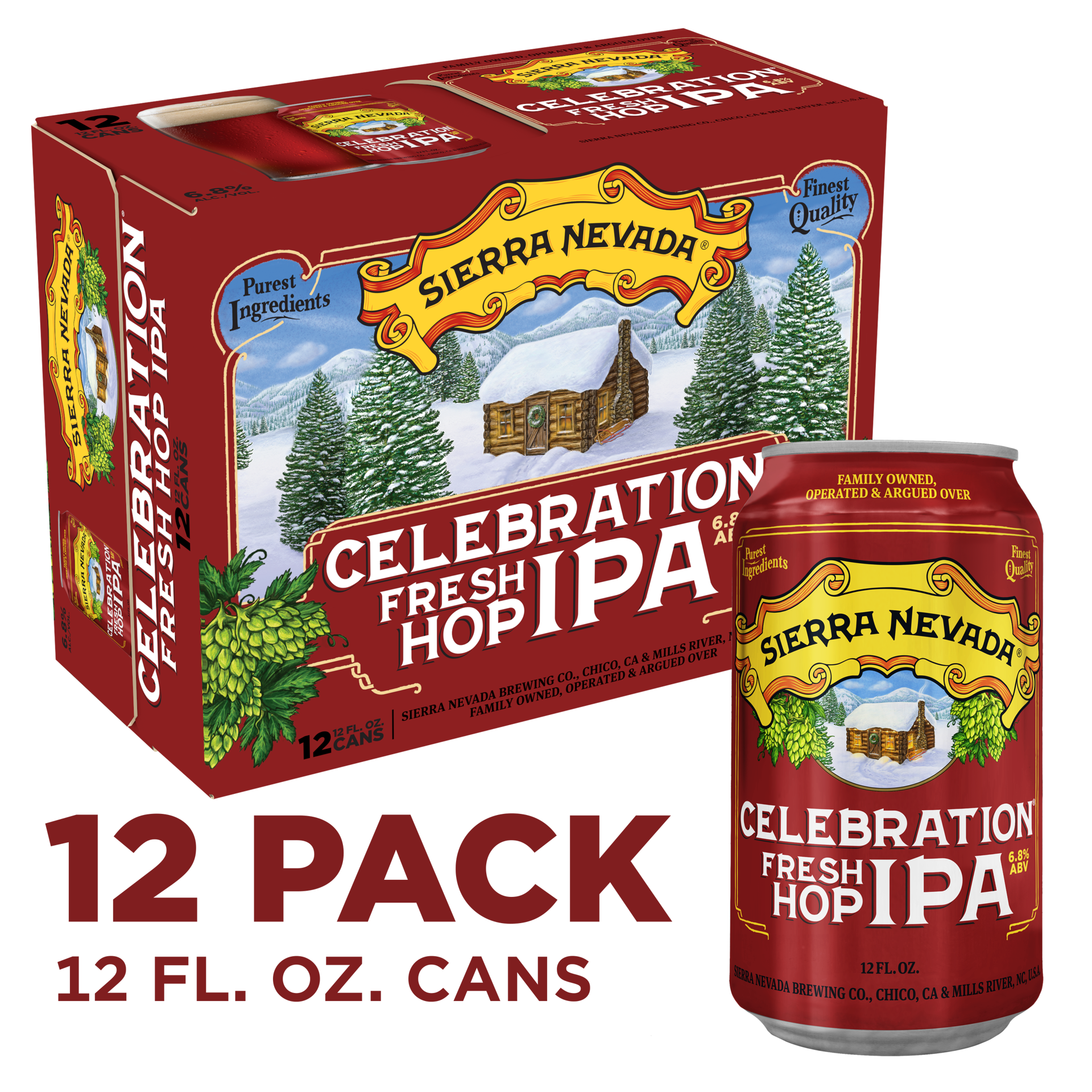 slide 1 of 8, Seasonal Beer Sierra Nevada Seasonal Craft Beer 12 Pack (12oz Cans), 12 ct; 12 fl oz