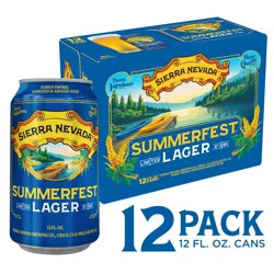 Sierra Nevada Summerfest Refreshing Summer Lager Craft Beer 12 Pack 12 fl oz Cans