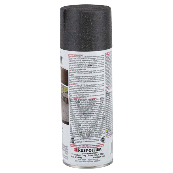 slide 8 of 9, Rust-Oleum Stops Rust Protective Multi-Color Textured Spray Paint - 223525, Aged Iron, 12 oz