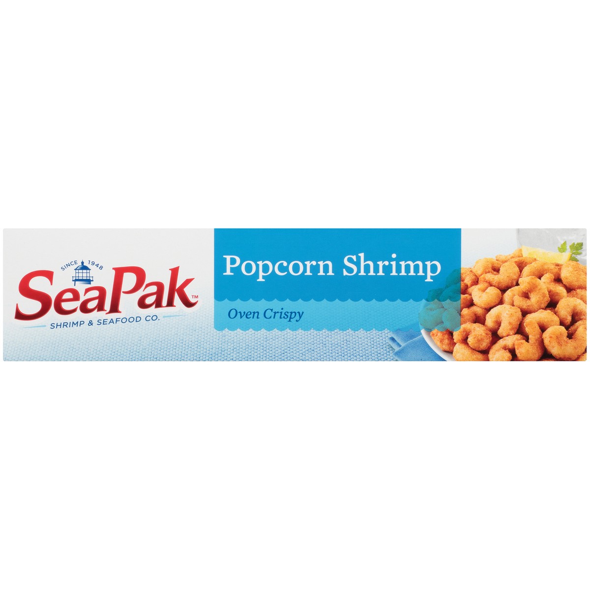 slide 4 of 9, SeaPak Shrimp & Seafood Co. Oven Crispy Popcorn Shrimp 28 oz. Box, 28 oz
