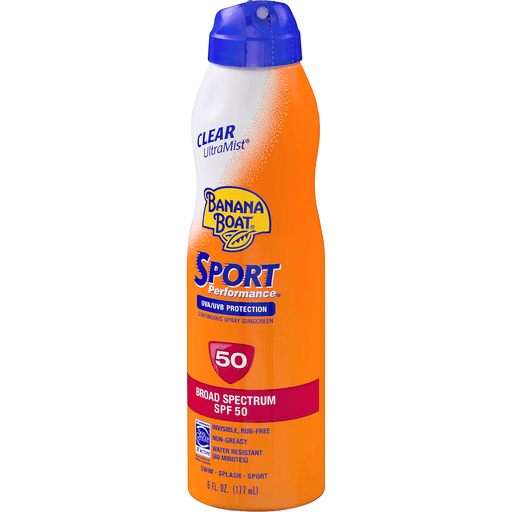 slide 3 of 8, Banana Boat Sunscreen - Sport Performance Spray, 6 oz