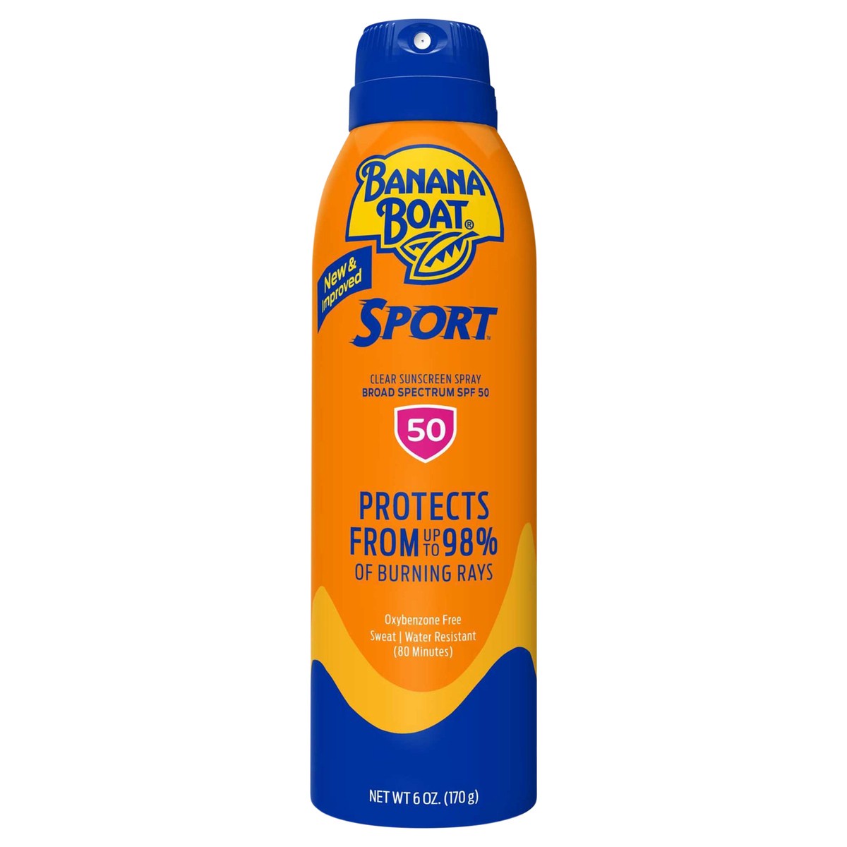 slide 1 of 8, Banana Boat Sport Ultra Sunscreen Spray SPF 50+ Broad Spectrum Superior Endurance Vs Sweat + Water, 6 oz