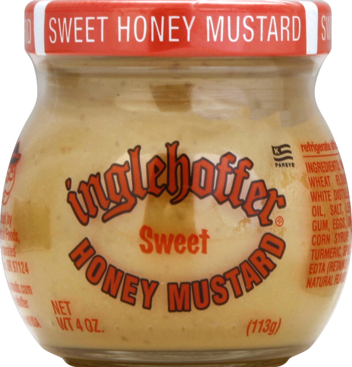 slide 2 of 3, Inglehoffer Honey Mustard 4 oz, 4 oz