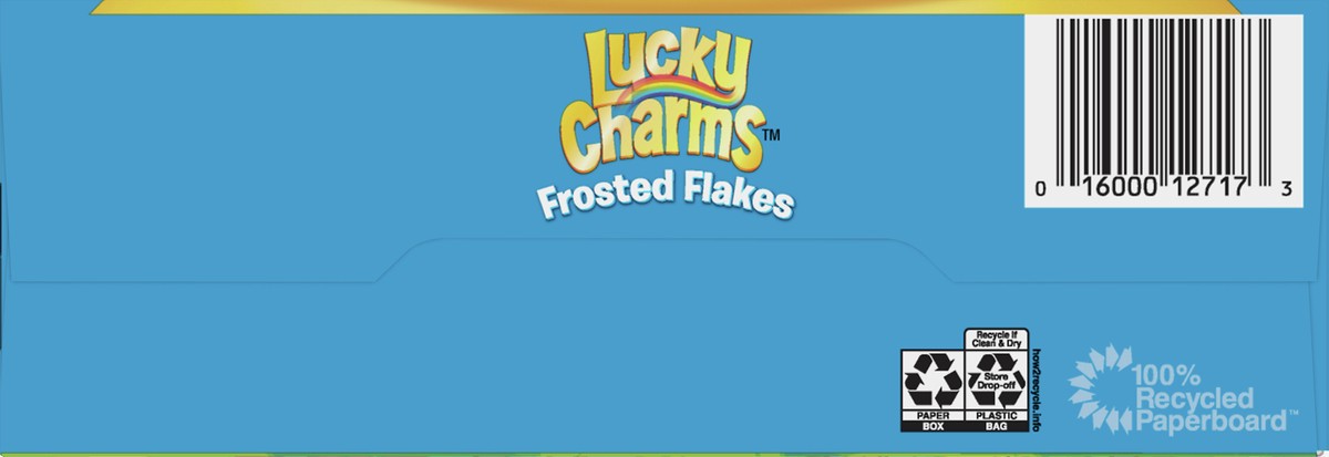 slide 5 of 11, Lucky Charms Family Size Frosted Flakes Marshmallows Cereal 20.9 oz, 20.90 oz