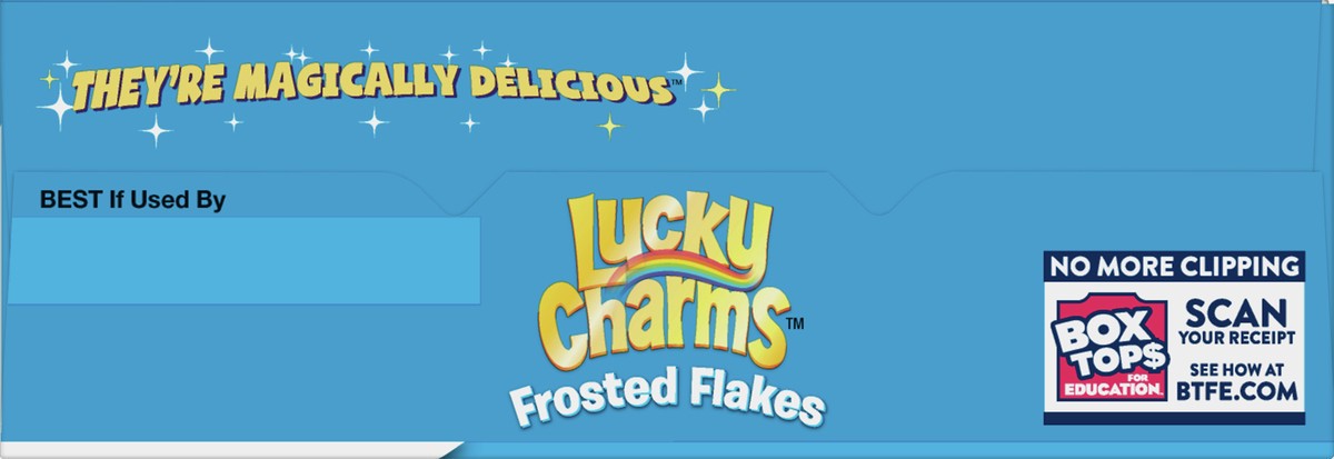 slide 4 of 11, Lucky Charms Family Size Frosted Flakes Marshmallows Cereal 20.9 oz, 20.90 oz