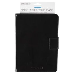 Bytech universal tablet folio case 9-10 inch black