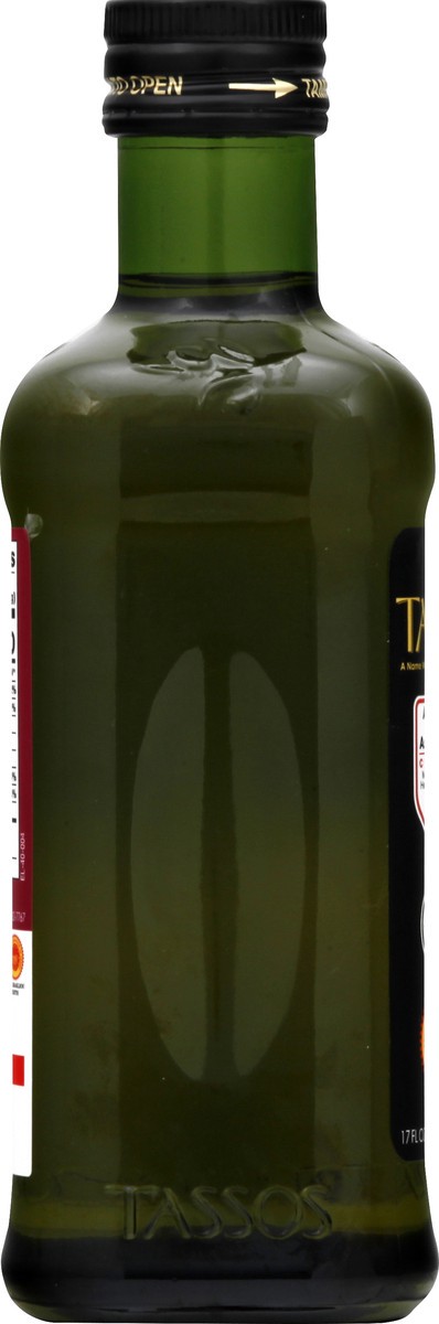 slide 8 of 12, Tassos Plus+ Extra Virgin Cold Extracted Organic Olive Oil 17 oz, 1 ct