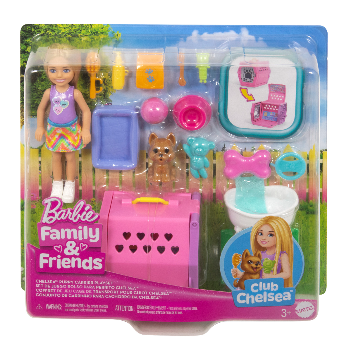 slide 1 of 25, Barbie Chelsea Doll and Pet Playset, 1 ct