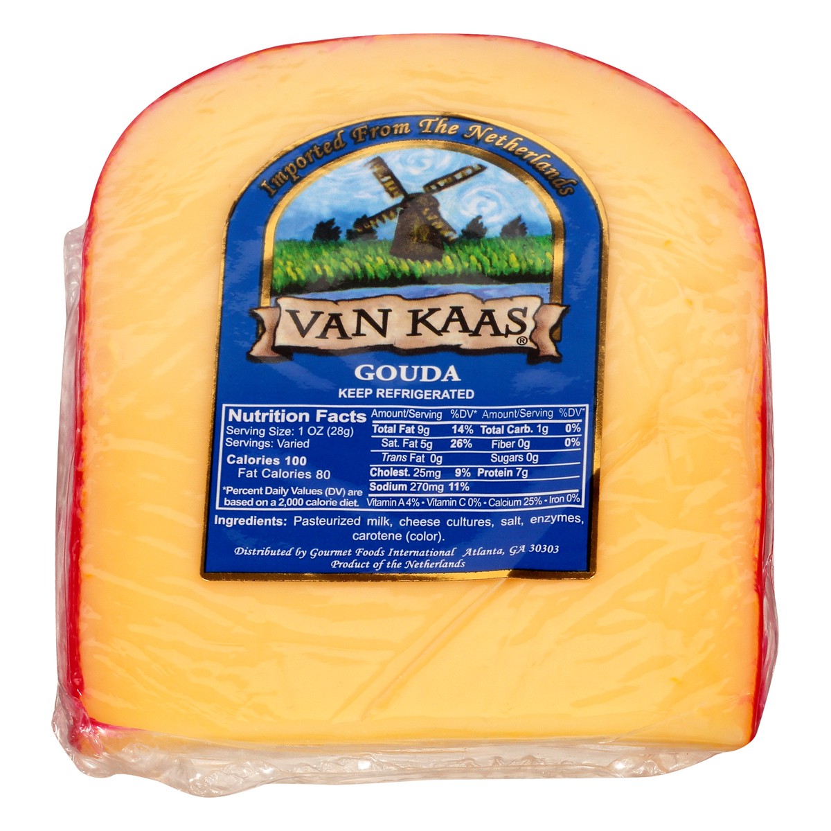 slide 1 of 9, Van Kaas Gouda Cheese 7 oz, 7 oz