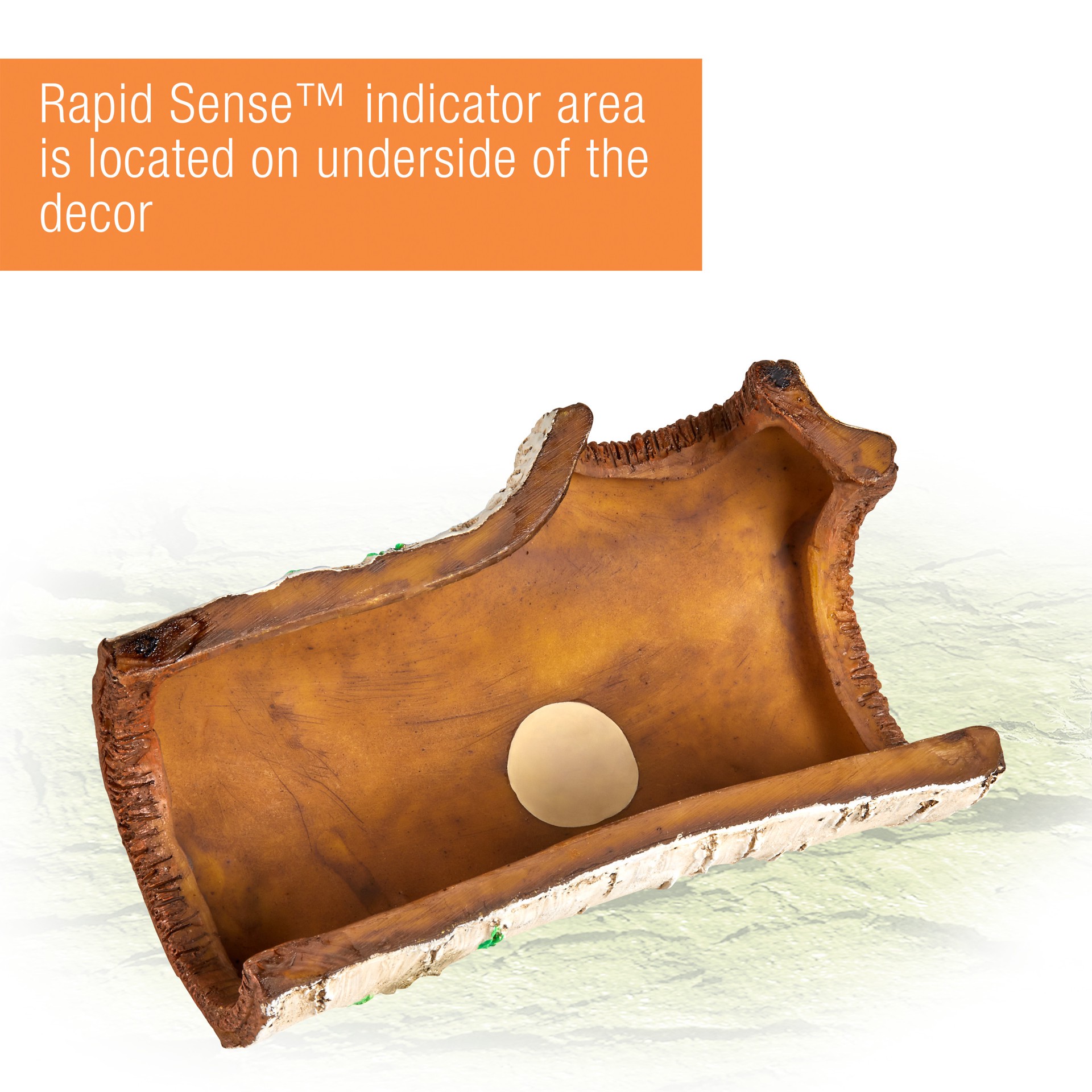 slide 4 of 10, Zilla Rapid Sense Decor Medium Poplar Log, 1 ct