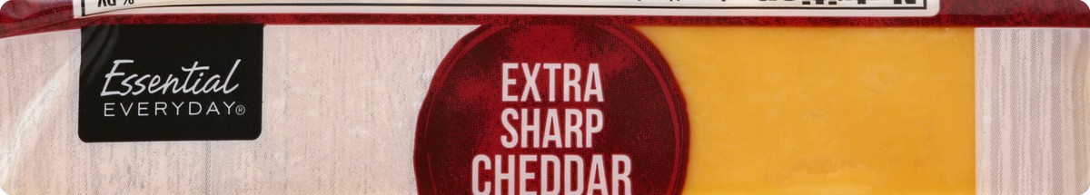slide 2 of 6, Essential Everyday Cheese, Extra Sharp Cheddar - 8 oz, 8 oz