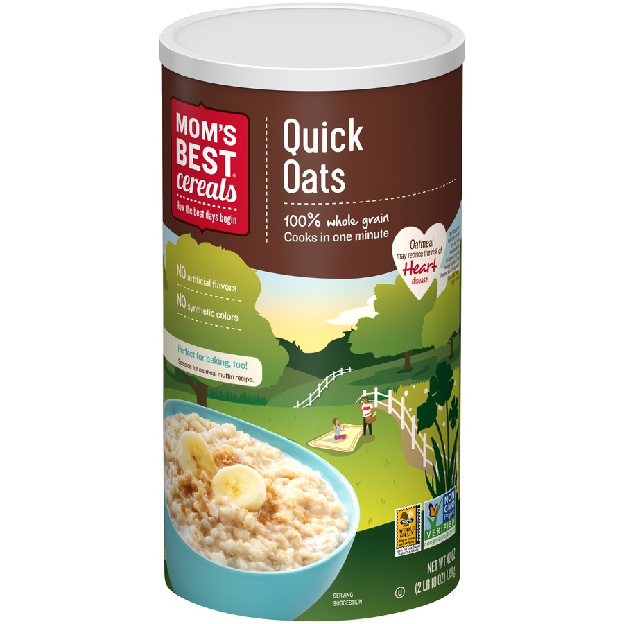 Mom's Best Natural Quick Oats 42 oz Shipt