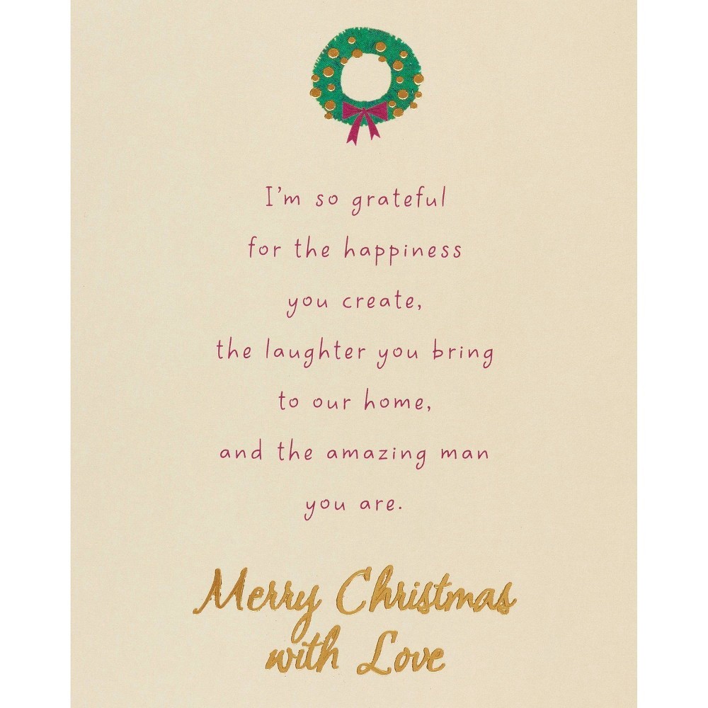 slide 2 of 4, American Greetings Christmas Card for Husband (My Everything), 1 ct