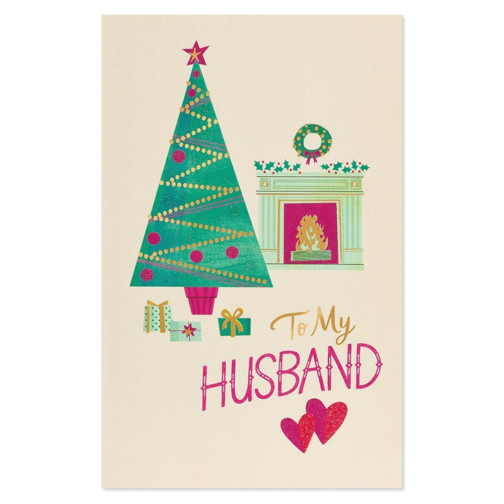 slide 3 of 4, American Greetings Christmas Card for Husband (My Everything), 1 ct