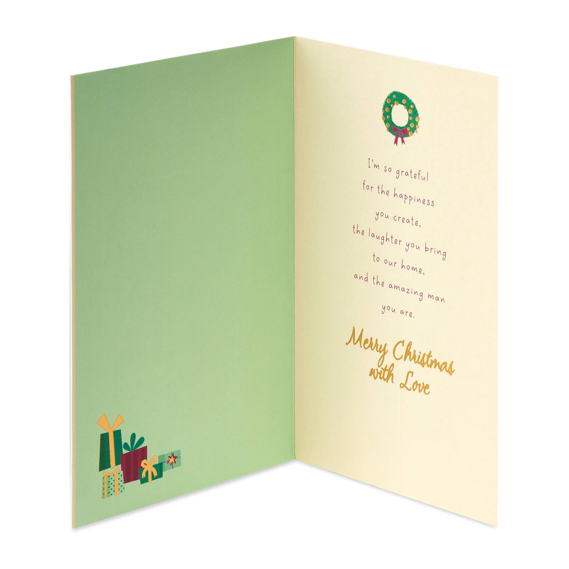 slide 1 of 4, American Greetings Christmas Card for Husband (My Everything), 1 ct