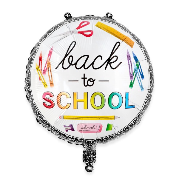 slide 2 of 3, Office Depot Back-To-School Foil Balloons, Round, 13"", Pack Of 2 Balloons, 2 ct