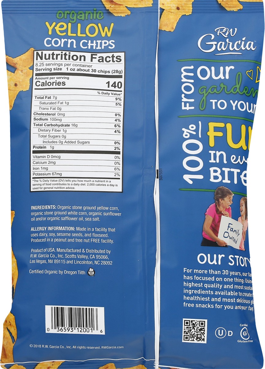 slide 4 of 9, Rw Garcia Corn Chips- 7.5 oz, 7.5 oz