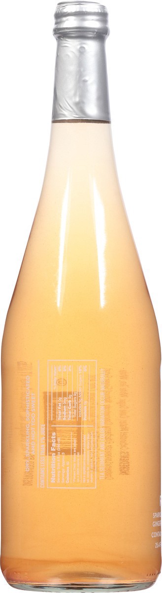 slide 9 of 13, Tost Rose Ginger & Elderberry Sparkling White Tea 25.4 fl oz, 750 ml