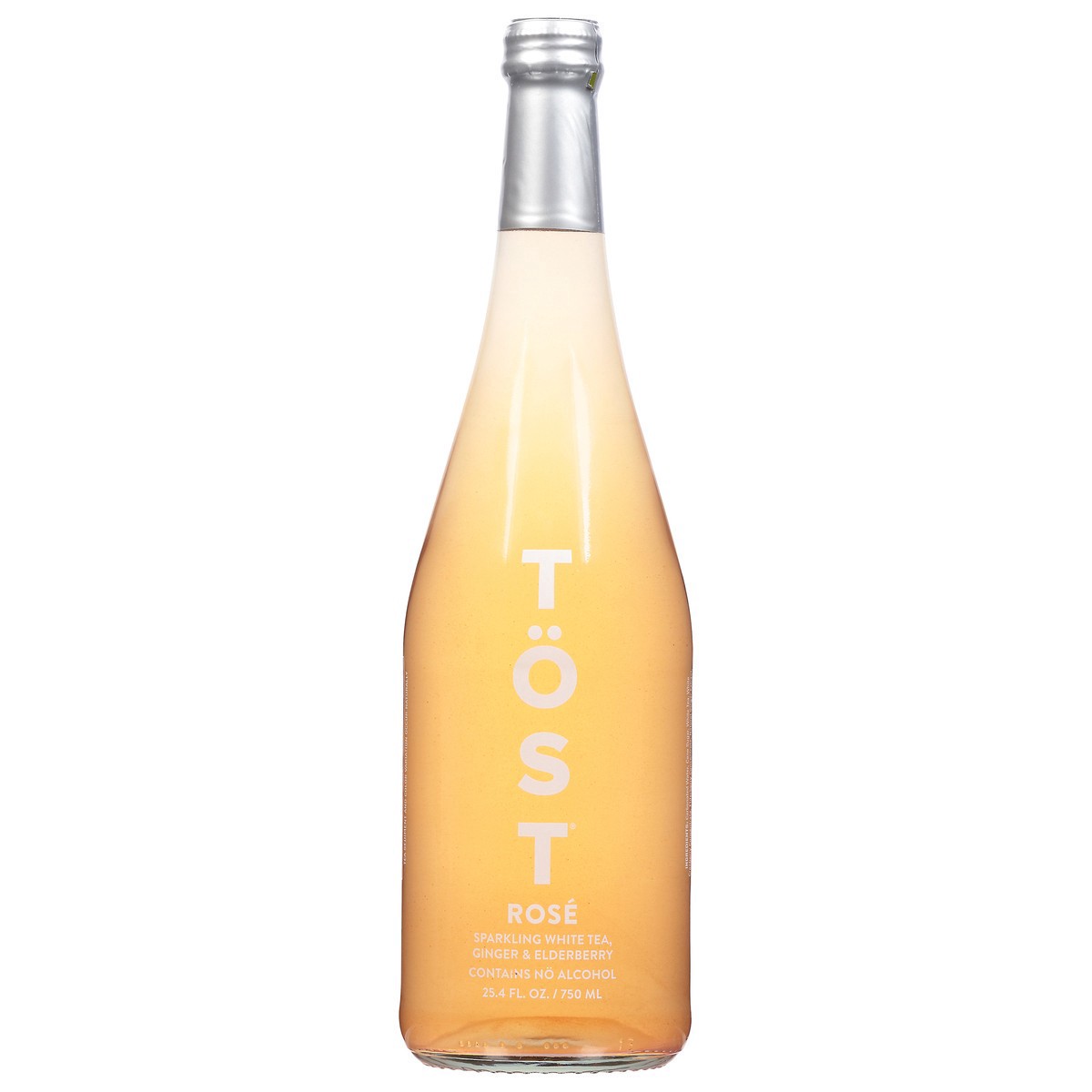 slide 13 of 13, Tost Rose Ginger & Elderberry Sparkling White Tea 25.4 fl oz, 750 ml