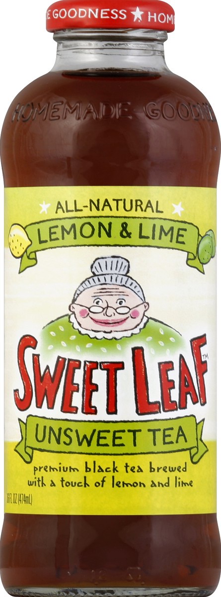 slide 4 of 4, SweetLeaf Unsweet Tea 16 oz, 16 oz