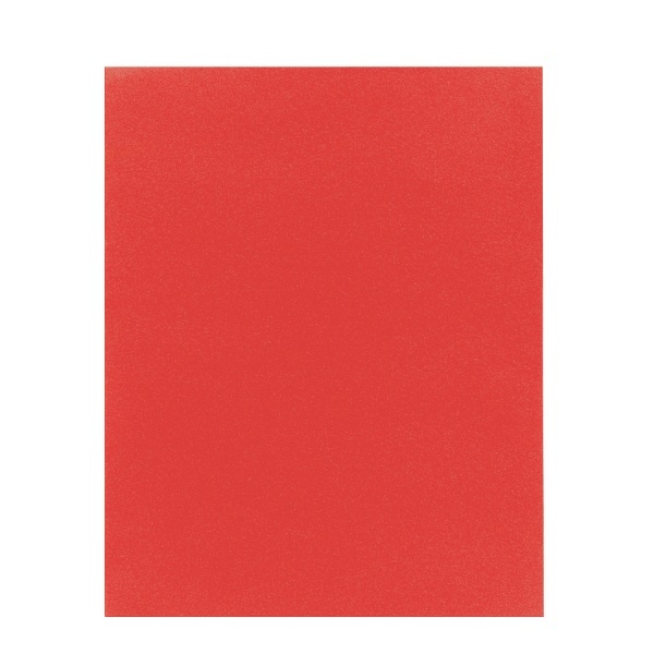 slide 1 of 2, Office Depot Brand School-Grade 2-Pocket Paper Folder, Letter Size, Red, 1 ct