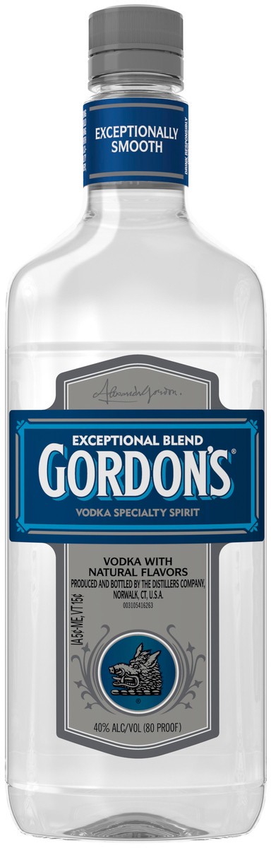 slide 1 of 4, Gordon's Exceptional Blend (Vodka with Natural Flavors), 750 ml