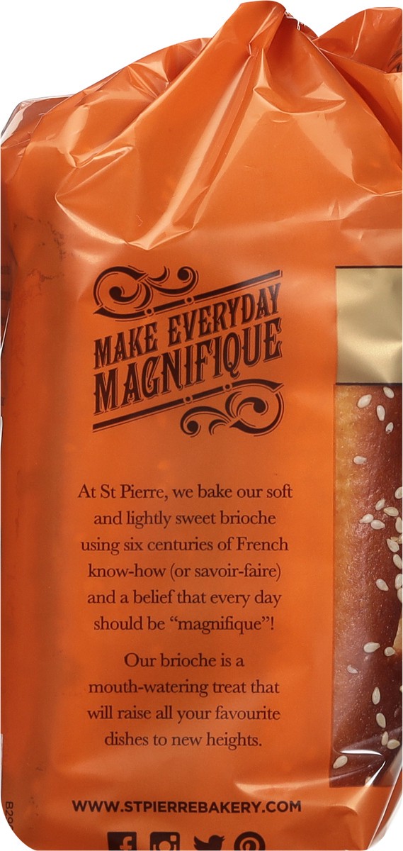 slide 4 of 14, St Pierre 6 Brioche Pretzel Rolls, 6 ct
