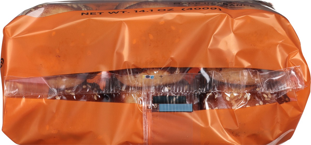 slide 11 of 14, St Pierre 6 Brioche Pretzel Rolls, 6 ct