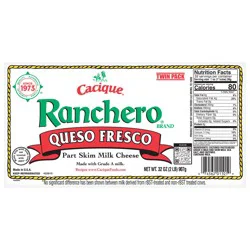 Cacique Ranchero Queso Fresco Twin Pack 32 oz
