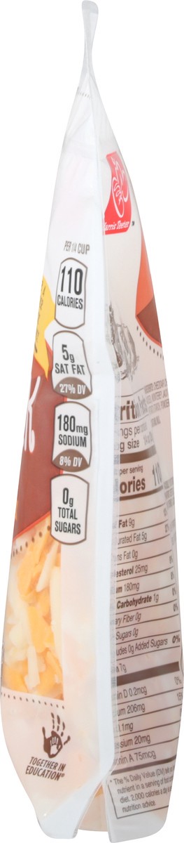 slide 8 of 9, Harris Teeter Thick Shred Cheddar Jack, 1 ct