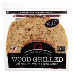 The Pizza Gourmet White Wood Grilled Pizza Crust 2 ea