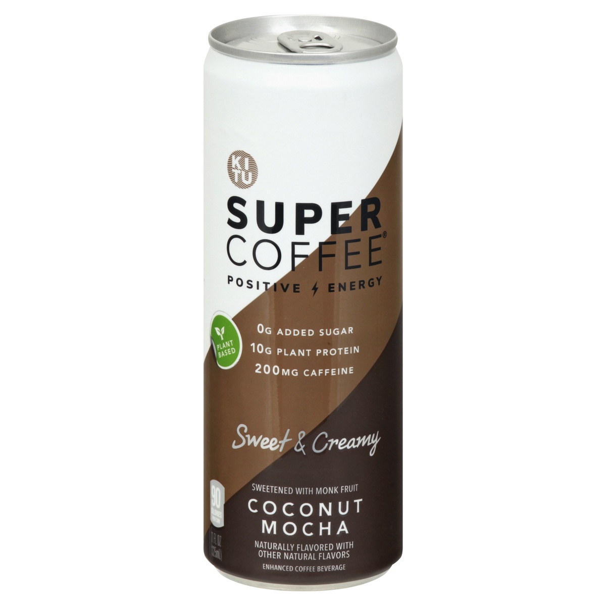 slide 1 of 1, KITU Super Coffee Coffee, Coconut Mocha, Sweet & Creamy, 11 oz