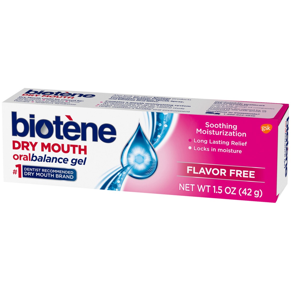 slide 3 of 9, Biotène OralBalance Moisturizing Gel Flavor-Free, Alcohol-Free, for Dry Mouth, 1.5 ounce, 1.5 oz