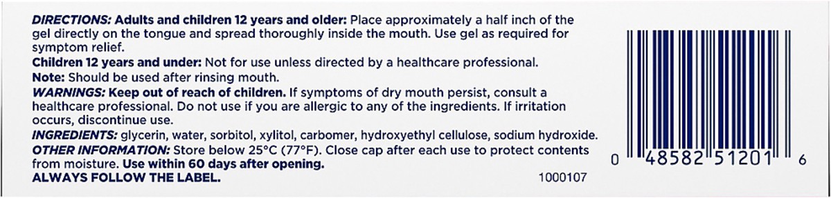 slide 4 of 9, Biotène OralBalance Moisturizing Gel Flavor-Free, Alcohol-Free, for Dry Mouth, 1.5 ounce, 1.5 oz