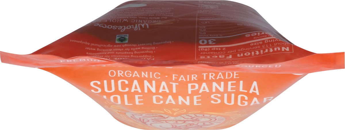 slide 5 of 9, Wholesome Sucanat Panela Whole Cane Organic Sugar 32 oz, 32 oz